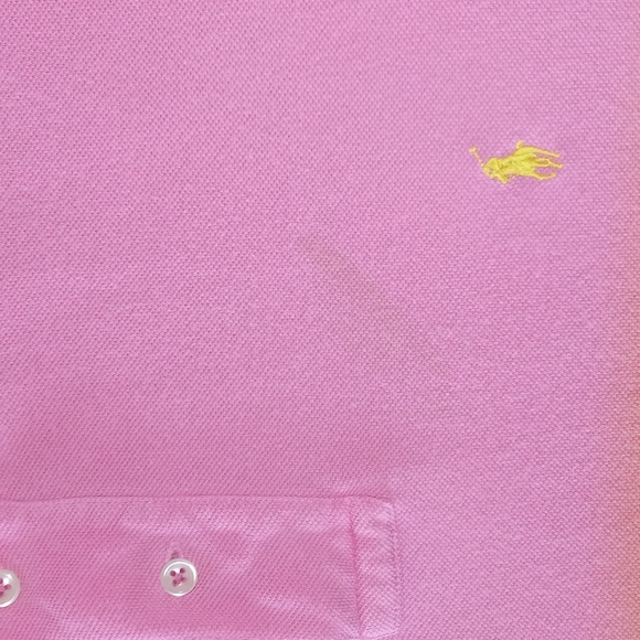 🌈VERY RARE/VTG Polo Ralph Lauren🌈 - Multicolor Ombre "Easter" Dip Dye S/S Polo - Picture 10 of 15